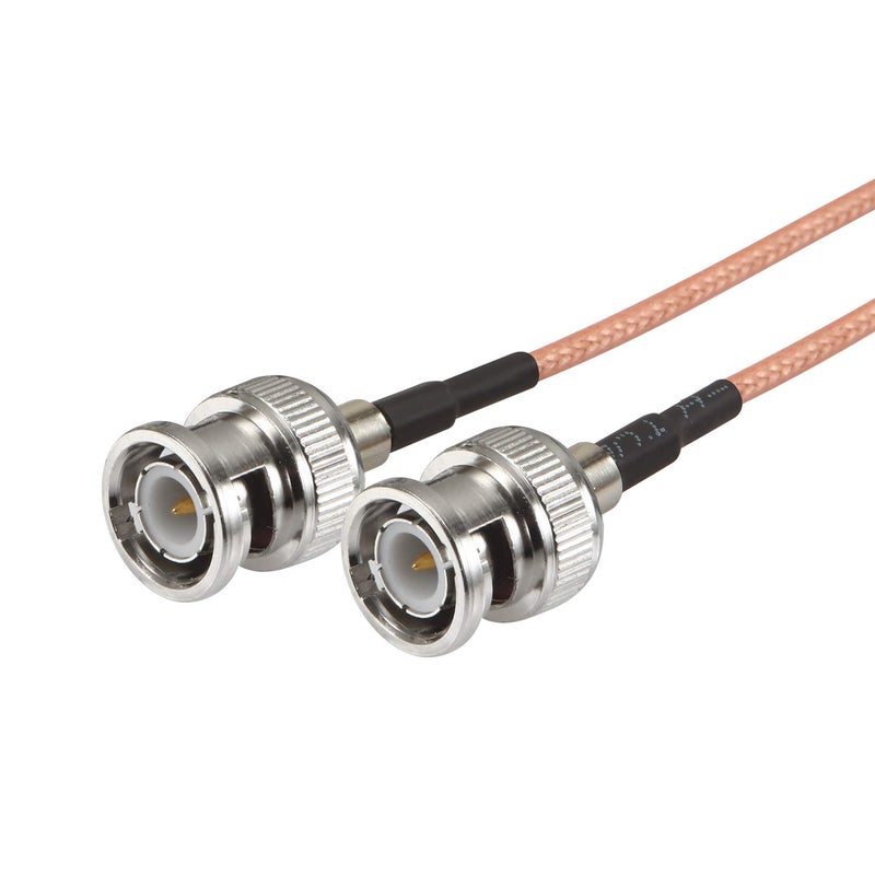 MWRF Source BNC Male to BNC Male RG316 Cable (12 Inches) - Image 1